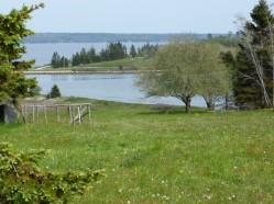 View of Graves Island Provincial Park Looking East
